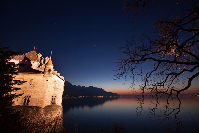 Coucher soleil Montreux - 033